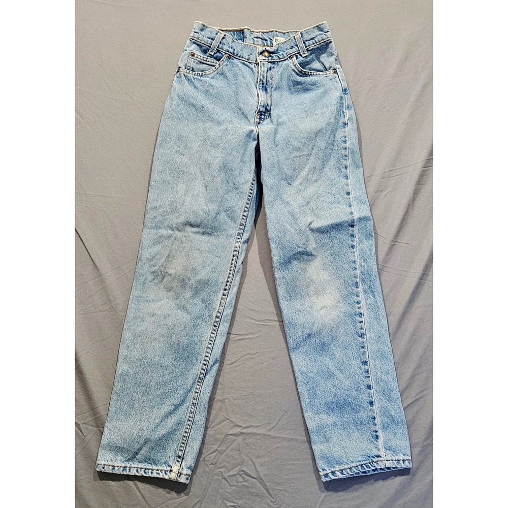 Levi's 550 Relaxed Fit Men 27x26.5 Light Wash Good Vintage Orange Tab Jeans